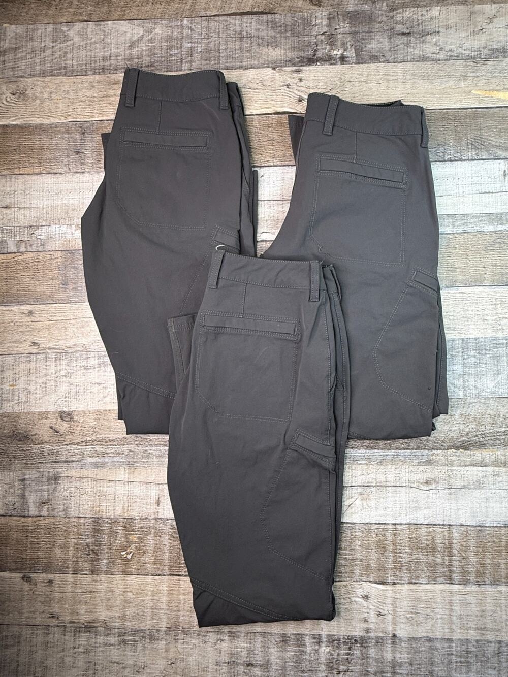 Lot of 3 Arborwear Canopy Pants Womens 2x30 Arborist Gray Stretch Cargo Straight